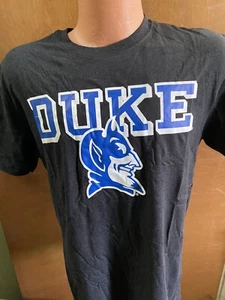 Duke Blue Devils NCAA Men's Black Logo Shirt E-5 large - Picture 1 of 3