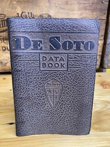 1940’s DeSoto Chrysler Data Book For Retail Salesman - Transaction Note Pad - Bild 1 von 16