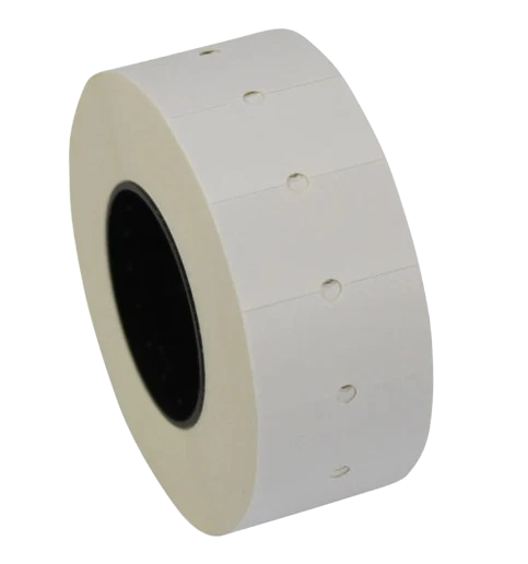 10 rollos de blanco extraíble para etiquetas de pistola precio Puma PJH6 / PJH8 CT1 21x12 mm