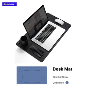 YSAGi Multifunctional Desk Pad Mouse Pad Ultra Thin Waterproof PU Leather for Of - Bild 1 von 6