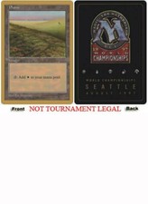 Plains (5th Edition B - Janosch Kuehn - 1997) World Championship NM ABUGames