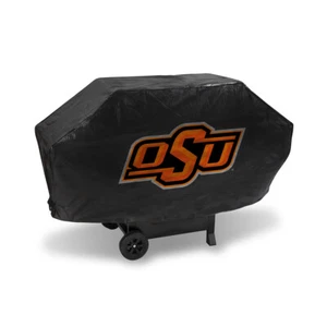 Oklahoma State Cowboys DELUXE Heavy Duty BBQ Barbeque Grill Cover - Picture 1 of 4