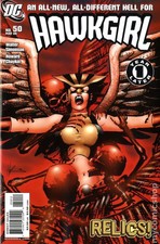 Hawkgirl #50B Chaykin Variant 2nd Printing FN 2006 Stock Image