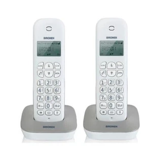 Brondi Gala Twin Cordless Digital Couleur Blanc/Gris - Photo 1/1