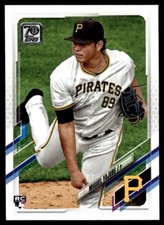 Miguel Yajure 2021 Topps Series Two 2 Rookie Card RC #612 Pittsburgh Pirates