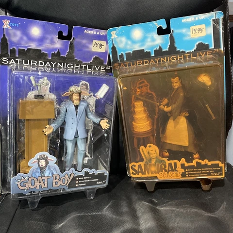 VTG 2000 XToys Saturday Night Live John Belushi Samurai Baker / Goat Boy Bundle Cover