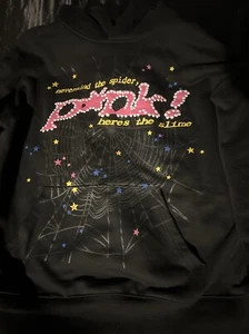 Black Spider Hoodie “PINK” V1 - Picture 1 of 3