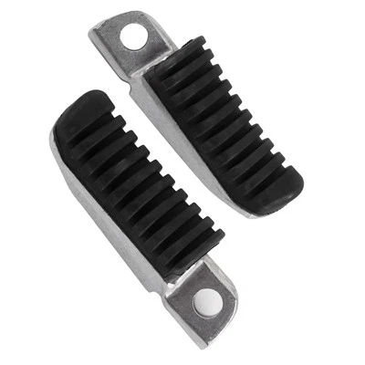 (Black) Motorcycle Pedal Pad Motorcycle Highway Front Footpegs Foot Rests - Image 1 of 4