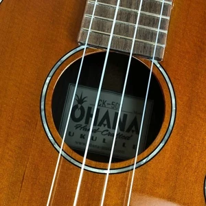 Ohana Ukuleles Ck-50G Solid Cedar Top Rosewood Back Sides Gloss Webshop Stock - Picture 1 of 7