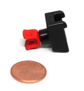 Playmobil Miniature Black Tractor Hitch 4143 4486 5768 - Picture 1 of 1
