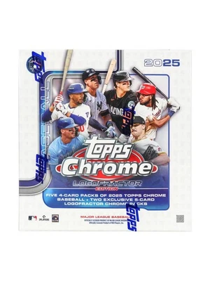 Caja edición logofractor béisbol cromada Topps 2025 - nueva - envío gratuito 🔥🔥🔥 Foto 1 de 2