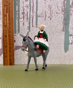 Becassine Figur Plastoy Hachette - Gautier Languereau 2008 Reitpantolette - Bild 1 von 2