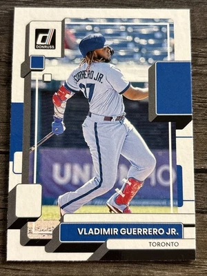 2022 Panini Donruss - Variation Vladimir Guerrero Jr. #113 One Hand On Bat - Image 1 of 2