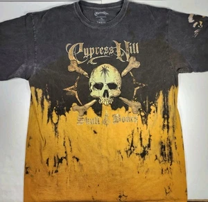 Cypress Hill Shirt Size 2XL Black Tie Dyed Skull Bones Crew Album Epic Hip Hop - Picture 1 of 9
