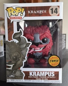 CHASE Funko Pop! Holidays: KRAMPUS (Red Variant) #14 VAULTED Exclusive - Picture 1 of 6