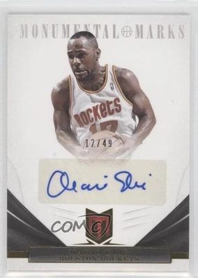 2012-13 Panini Momentum Monumental Marks /49 Mario Elie #56 Auto - Image 1 of 2