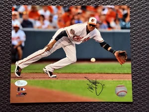 Manny Machado Signed Autograph 8x10 Photo Baltimore Orioles JSA - Picture 1 of 3