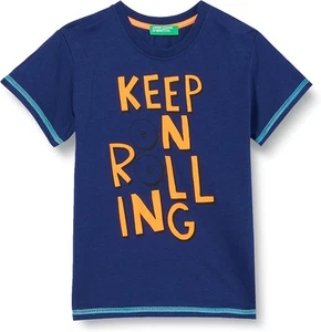 United Colors of Benetton Boys T-Shirt, Short Sleeve Shirt 90cm, 18-24 Months - Picture 1 of 4