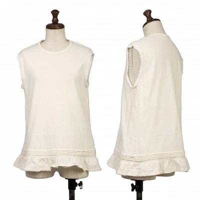 Prendas para el torso sin mangas con volantes talla S (K-138960) tricot COMME des GARCONS Foto 1 de 4