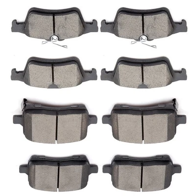 Pastilla de freno delantera trasera cerámica Saturn Sky Saturn Sky 2009 para Pontiac Solstice 2007-2010 8 un. Foto 1 de 4