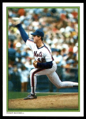 Roger McDowell 1986 Topps #39 New York Mets MLB READ FREE SHIPPING AutographDen - Image 1 of 2