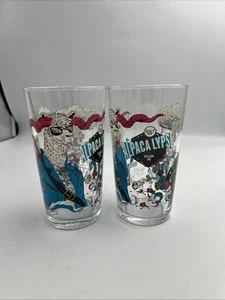 2 New ALPACALYPSE Session IPA Decorative Pint Glasses Salt Brewery Festival Beer - Picture 1 of 10
