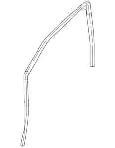 Genuine Nissan Run Channel 80331-EZ01C - Picture 1 of 2