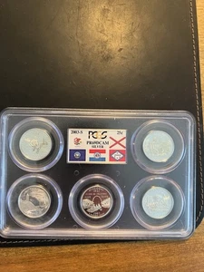 2003 S Silver State Quarter Set PCGS PR69DCAM - Single Holder - Picture 1 of 12