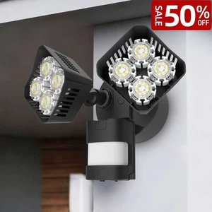 30W 3400LM LED Security Outdoor Light Motion Sensor Outdoor Flood Light Fixture - Picture 1 of 12