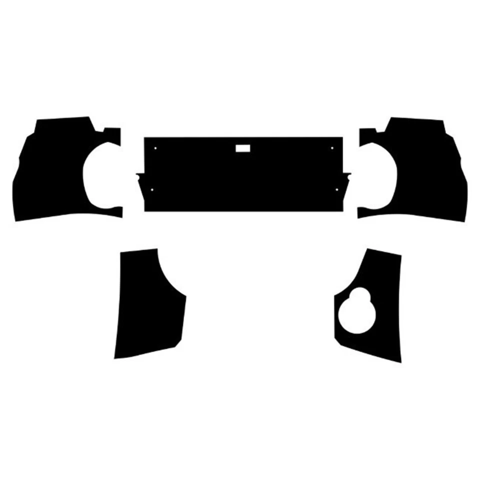 Kit de amortiguador de sonido de aislamiento del panel de la carrocería para Ford Mustang 1994-2004 cupé Foto 1 de 1