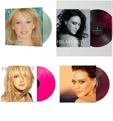 Hilary Duff ‎4 LP Vinyl Bundle Metamorphosis Self Titled Dignity Best Of New - Image 1 of 4