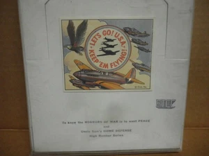 80s FTCC HORROR "S OF WAR Is To Want Peace High Numbers Cards BOX RARE - Bild 1 von 4