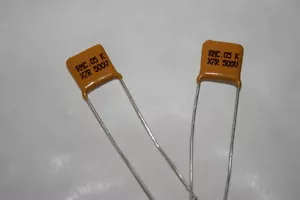 0.05uF 50nF 500V X7R DISC CERAMIC CAPACITOR  (x1)      fd2h19 - Picture 1 of 1