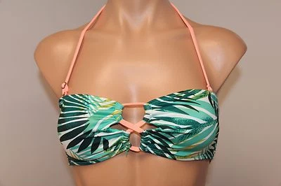 Sutiã novo com etiquetas Roxy maiô biquíni top tamanho P alças - Imagem 1 de 3