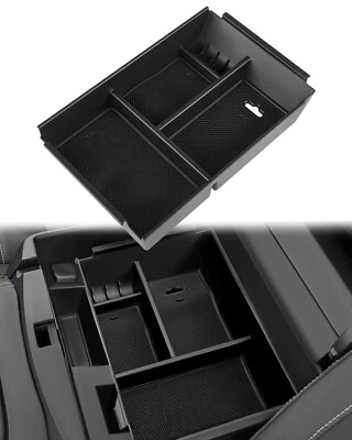 Car Center Console Armrest Storage Box Organizer Tray for Ford F-150 2009-2013 Foto 1 de 4