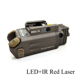 SOTAC Tactical DBAL-PL Pistol Gun Torch Weapon Light - Red Laser + IR Light - Picture 1 of 14