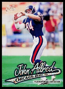 John Allred 1997 Ultra Platinum Medallion #P313 Chicago Bears - Picture 1 of 2