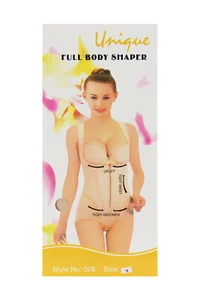 Corsé de control firme 0080 moldeador de cuerpo completo con faja barriga cintura cincha debajo del busto - Imagen 1 de 4