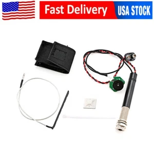 Guitarra Acústica Active Endpin Jack Preamplificador Piezoeléctrico Pastilla con Control de Volumen EE. UU. - Imagen 1 de 9