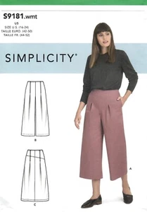 Simplicity Pattern - S9181 - Sizes 16-24 - Picture 1 of 4