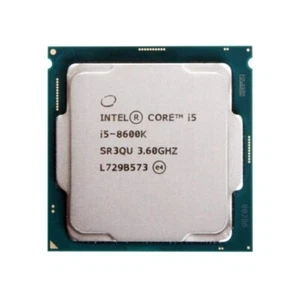 Intel Core i5-8600K Processor 6Core 6Threads 3.6GHz(4.3) LGA1151 9MB Desktop CPU - Picture 1 of 6