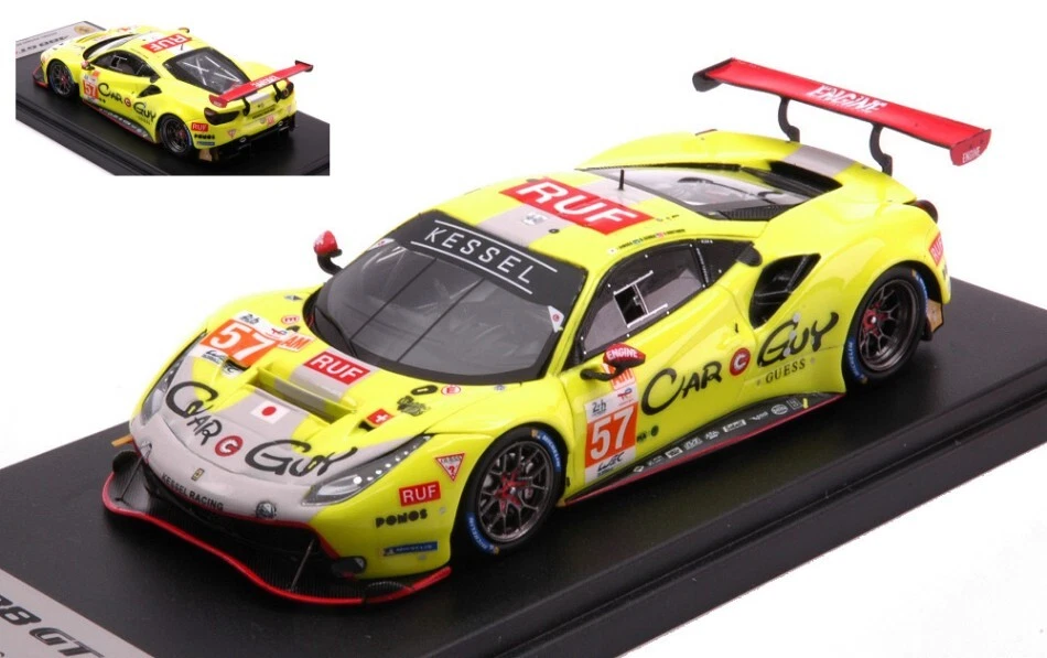 Looksmart FERRARI 488 GTE EVO N.57 LE MANS 2023 KIMURA/HUFFAKER/SERRA 1:43 - Immagine 1 di 1