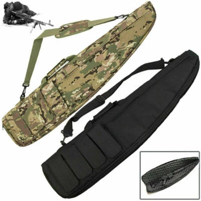 New 39"/ 47” Soft Padded Gun Case Carbine Bag Assault Rifle Gun Storage Outdoor - Image 1 of 4