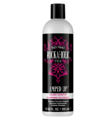 1 New Bed Head Rockaholic TIGI, Amped Up, Volume Shampoo, 12 oz, Free Shipping - Image 1 of 2