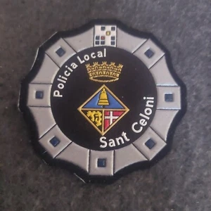 Spanien (Sant Celoni) - Polizeibehörde - Policia Local - PVC Brustabzeichen - Bild 1 von 3