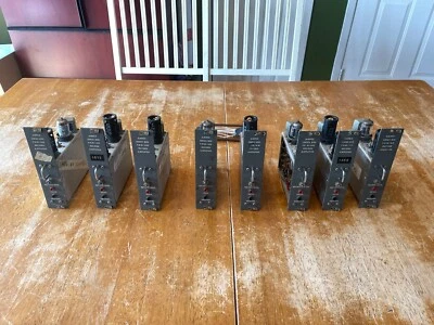 8 x AMPEX SERIES 800 PWM/AM RECORD AMPLIFIER TUBES PREAMP MODULES FROM CONSOLE - Image 1 of 4