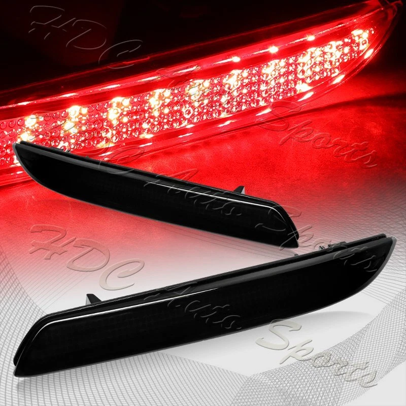 For 2011-2014 Honda CR-Z/CR-V JDM Red Lens LED Bumper Backup Brake Lights Lamp - Image 1 of 4