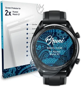 Bruni 2x Écran protecteur pour Huawei Watch GT Protecteur d'écran - Photo 1 sur 4