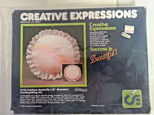 Rainbow Butterfly Candlequilting Kit #4130 Creative Expressions New 1984 - Picture 1 of 4