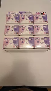 APHMAU *GLITTER EDITION* MEEMEOWS MYSTERY PLUSH W/DISPLAY CASE *SEALED* 9 Boxes - Picture 1 of 5